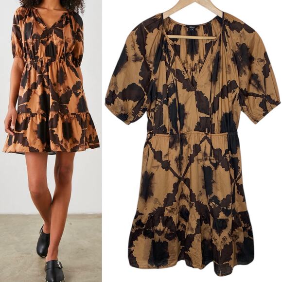 Rails Amabella Dress in Tigers Eye Size Small - Picture 1 of 5